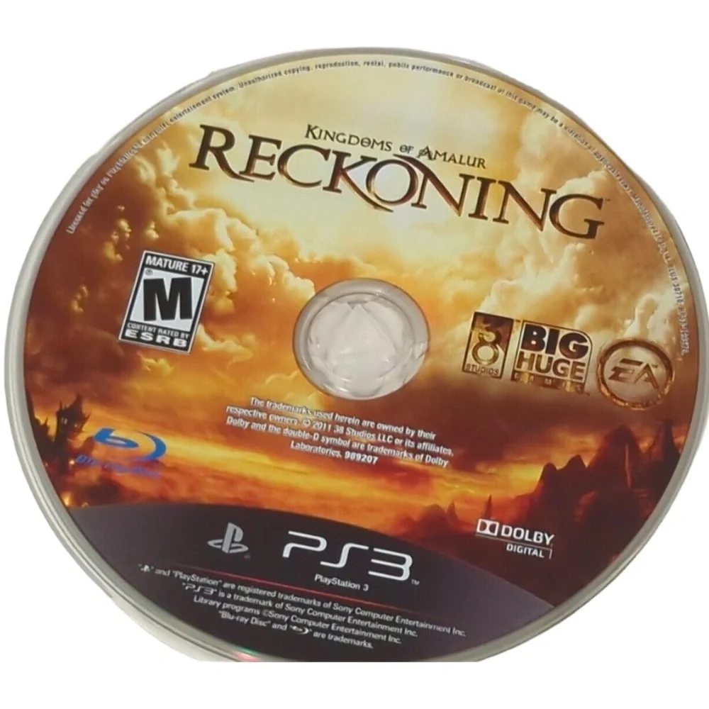 Kingdoms of Amalur‎ Reckoning Sony PlayStation 3 PS3 CIB + Manual Complete!